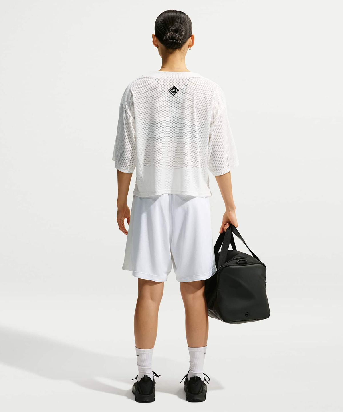나이키(NIKE) 원 드라이 핏 리버서블 쇼츠 W - 세일:화이트:블랙 / IV4929-133