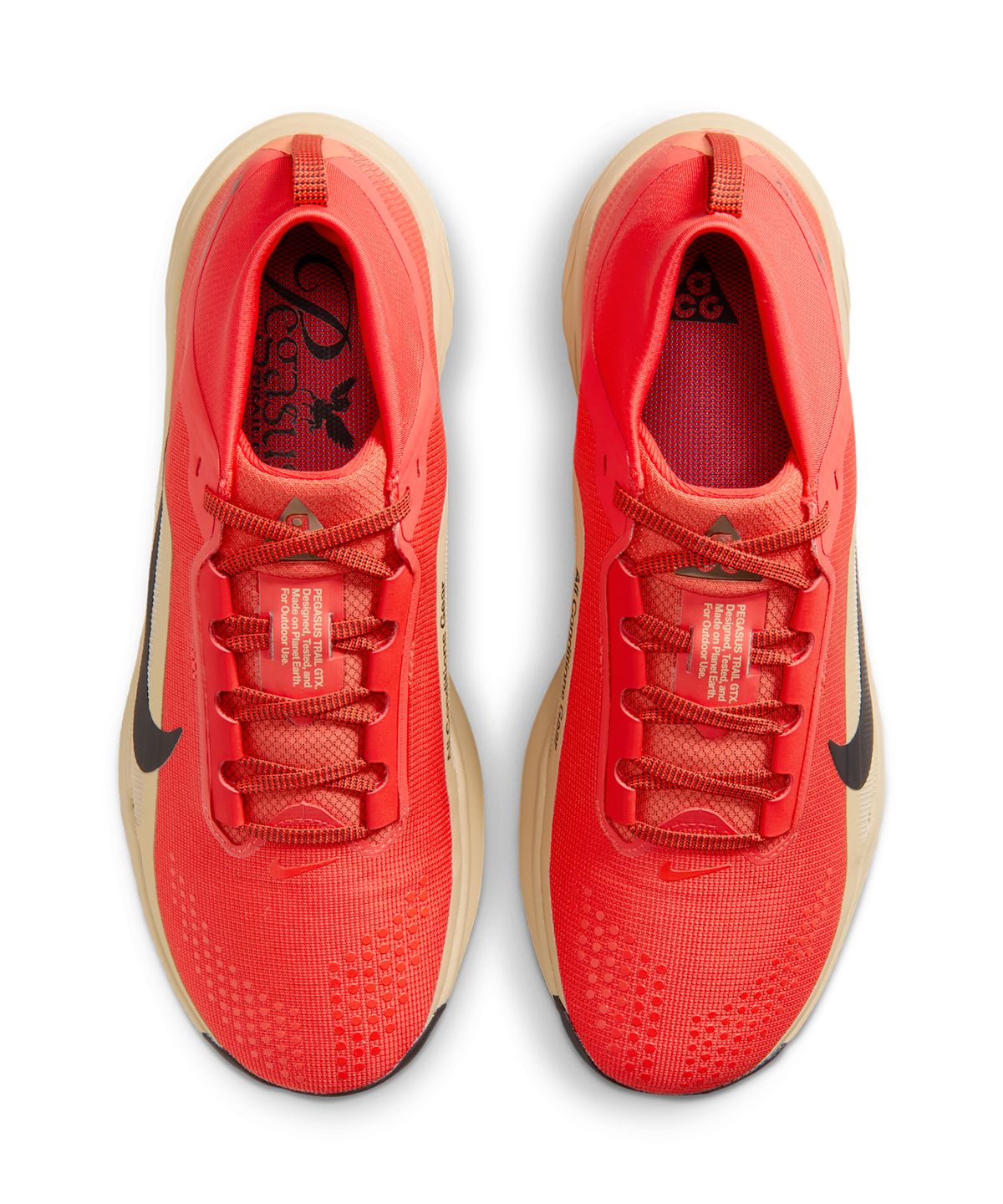 나이키(NIKE) ACG 페가수스 트레일 GORE-TEX M - 라이트 크림슨:리넨:블랙 / IQ1084-600