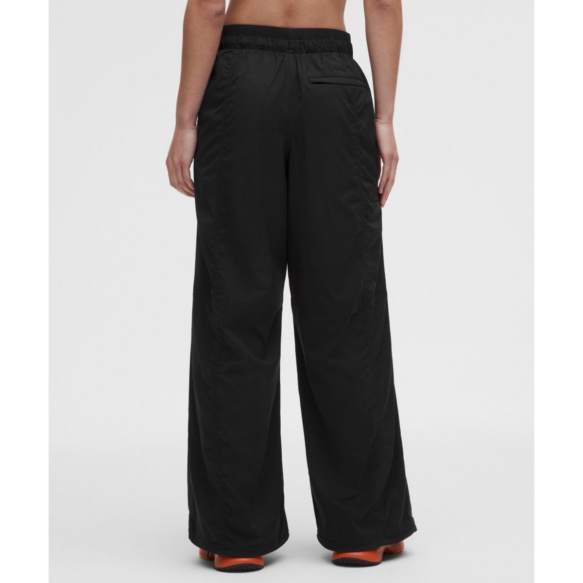 룰루레몬(LULULEMON) 댄스 스튜디오 하이라이즈 벤티드 와이드 레그 팬츠 *아시아 핏  BLK
