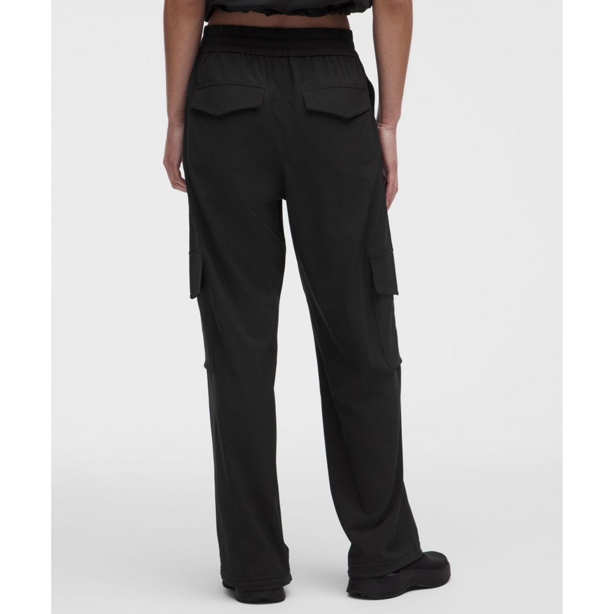 룰루레몬(LULULEMON) 브리즐리 하이라이즈 카고 팬츠 *아시아 핏  BLK