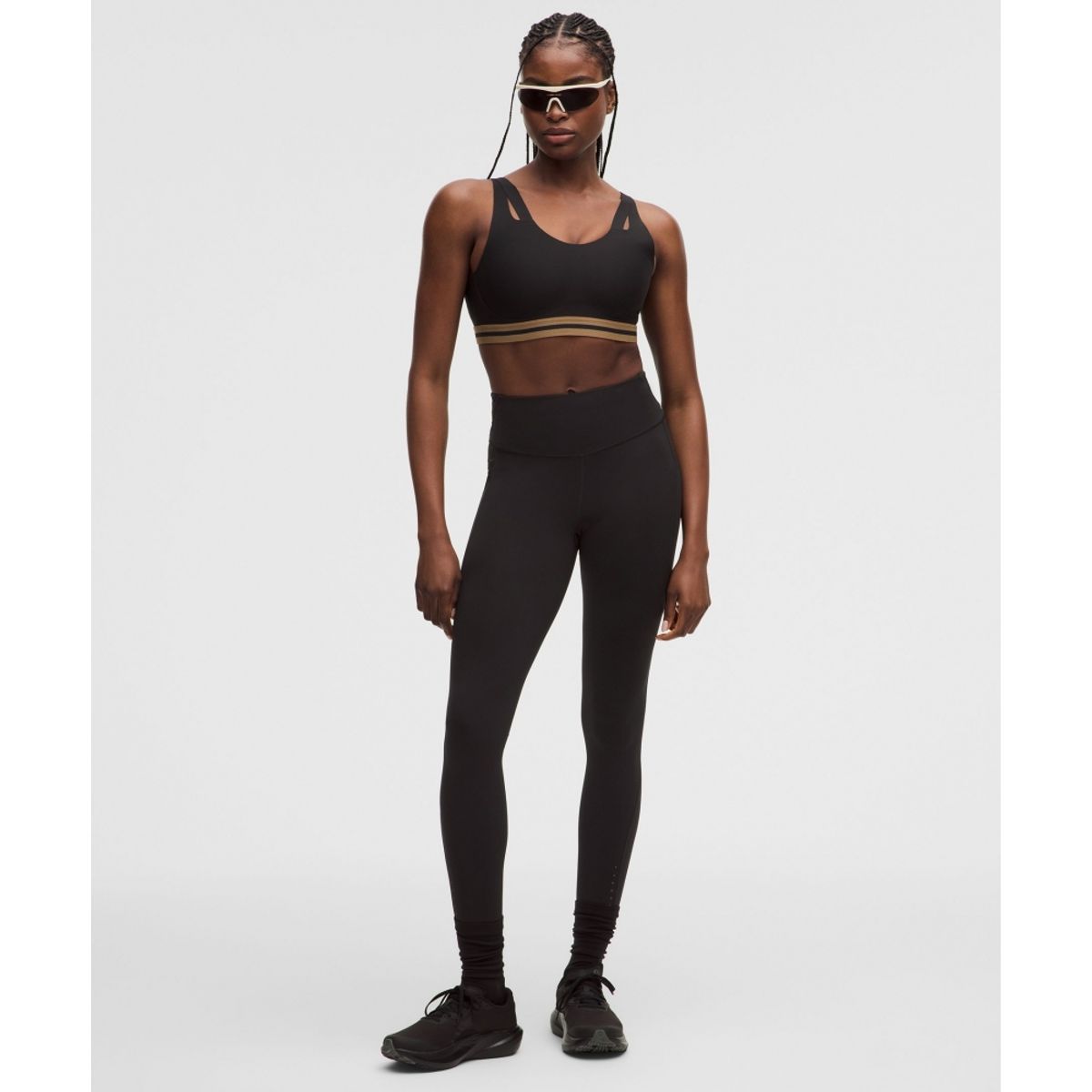 룰루레몬(LULULEMON) 레비테이션 스포츠 브라  BLK SAND