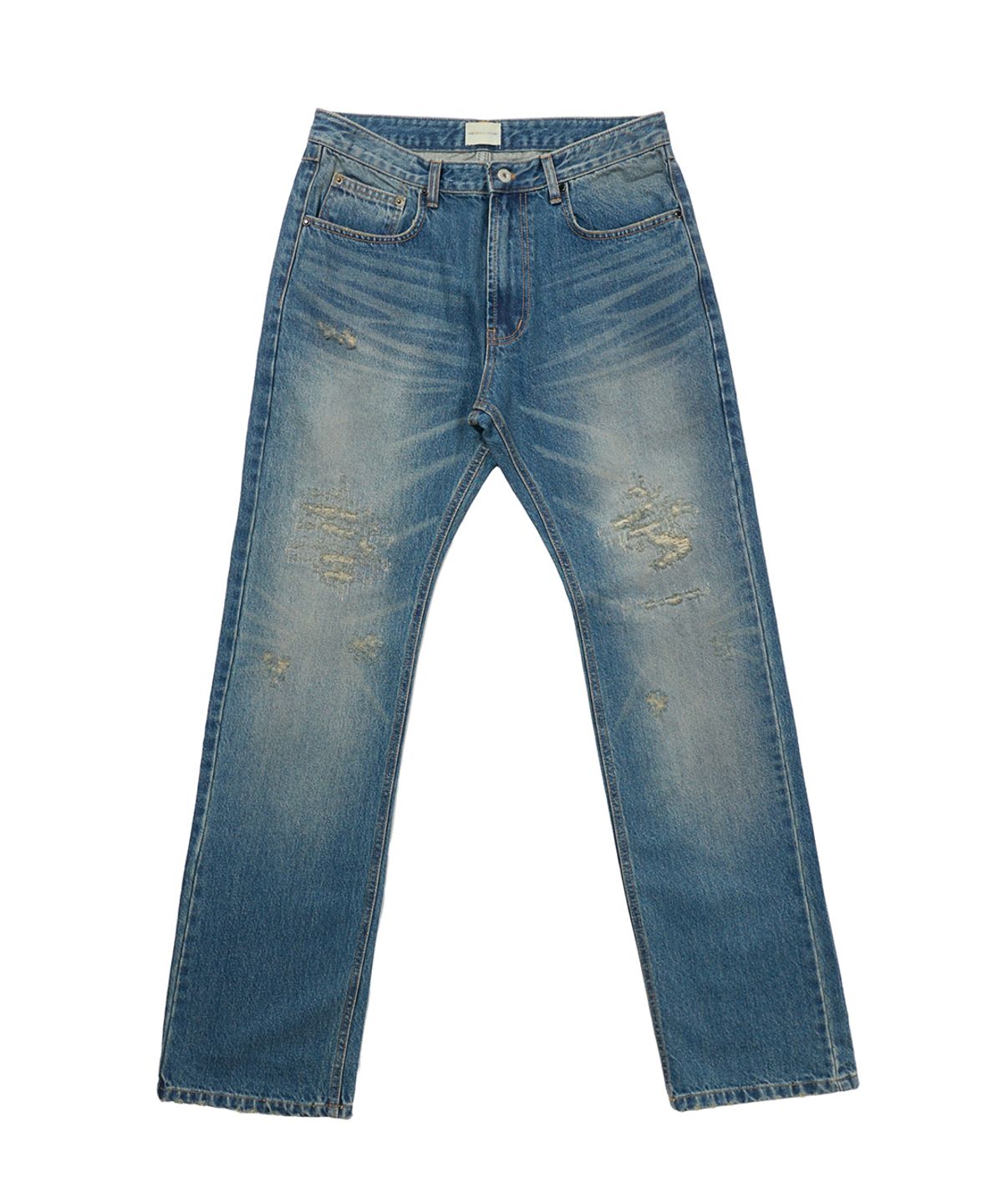 더 오피셜 레퓨지(THE OFFICIAL REFUGE) GEM STONE DISTRESSED DENIM