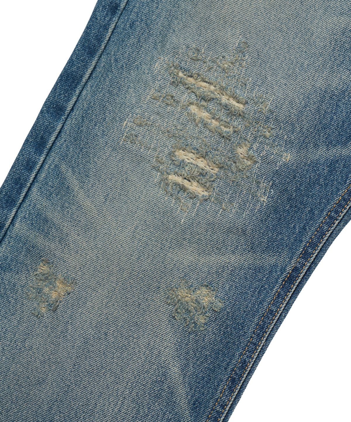 더 오피셜 레퓨지(THE OFFICIAL REFUGE) GEM STONE DISTRESSED DENIM