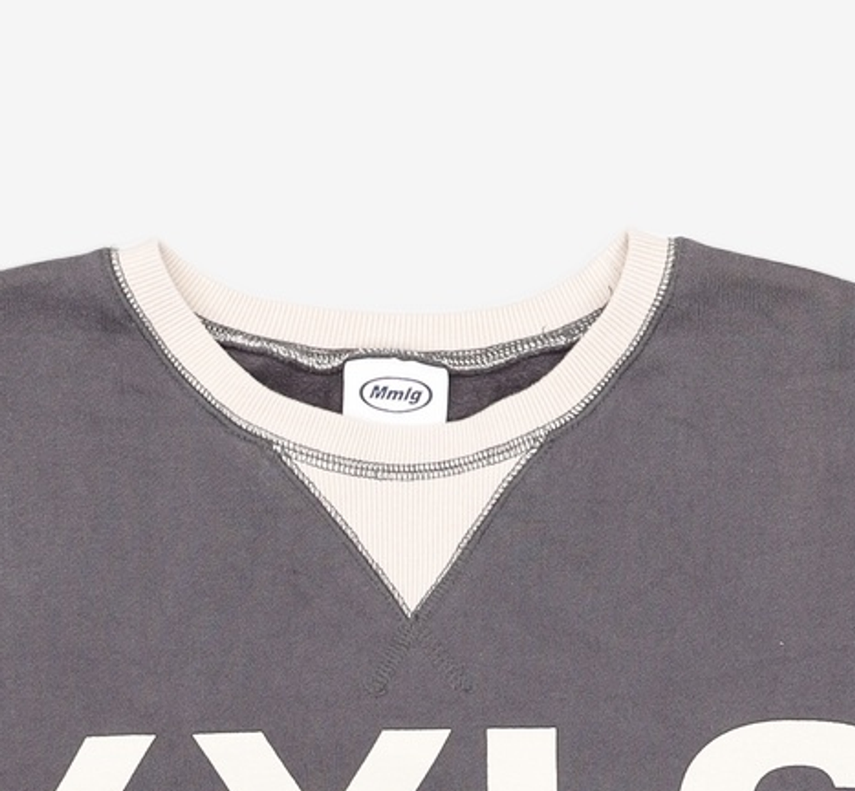 엠엠엘지(MMLG) [Mmlg] MMLG SPORT SWEAT (MELANGE WHITE) L