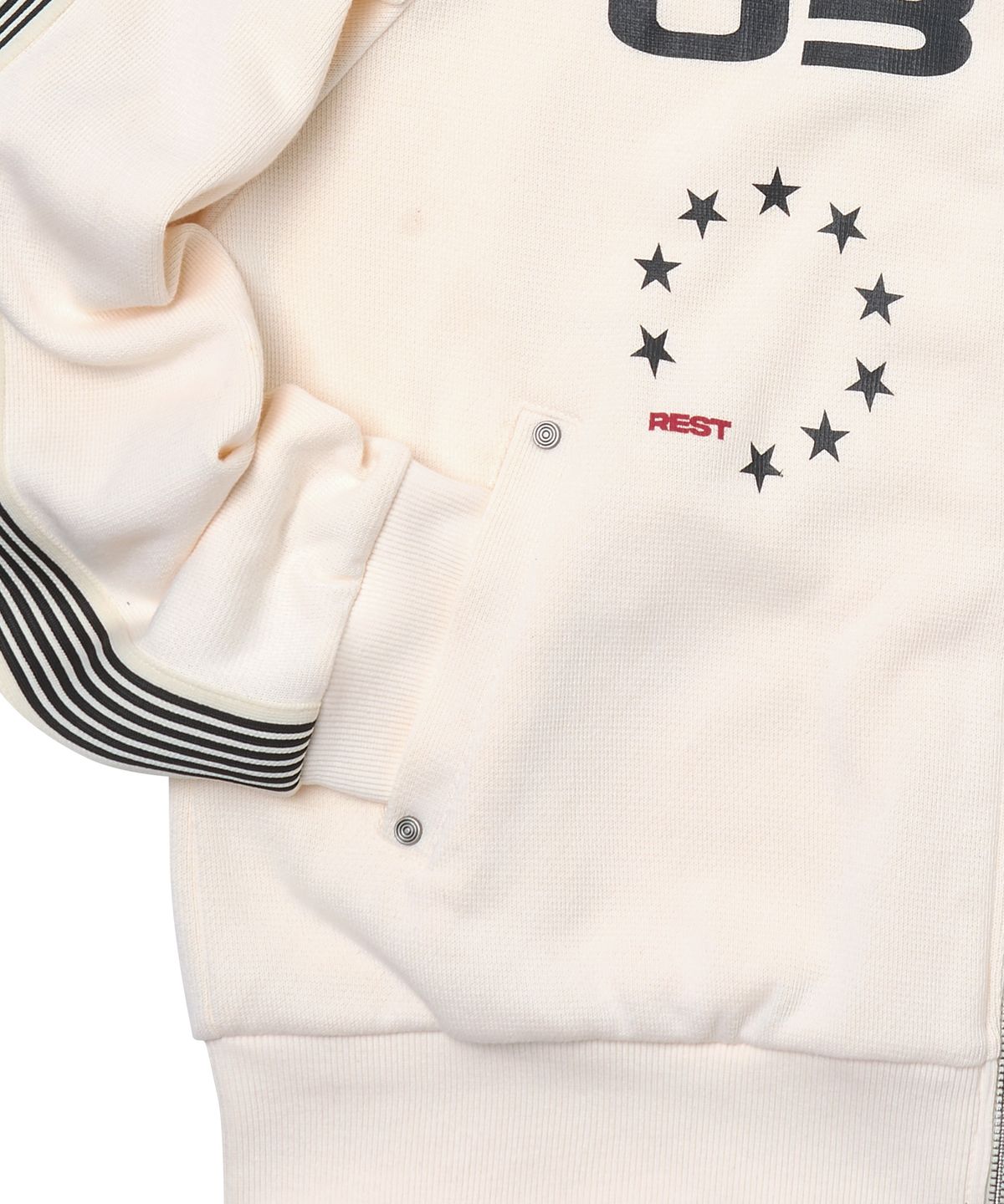 아모우(AMOU) AMOU Horse Track Jacket CREAM