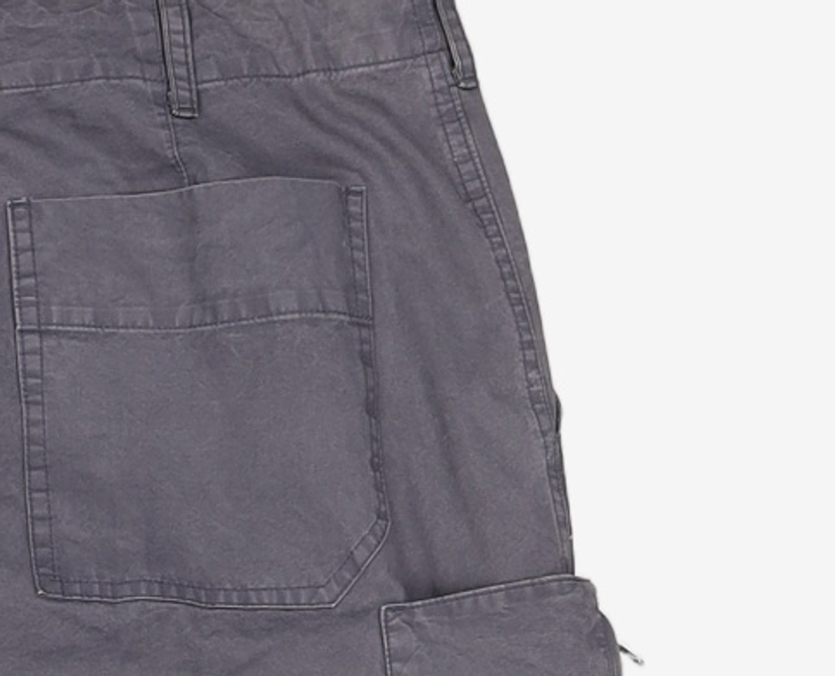 해칭룸(HATCHINGROOM) Zip Cargo Pants Faded Purple 2