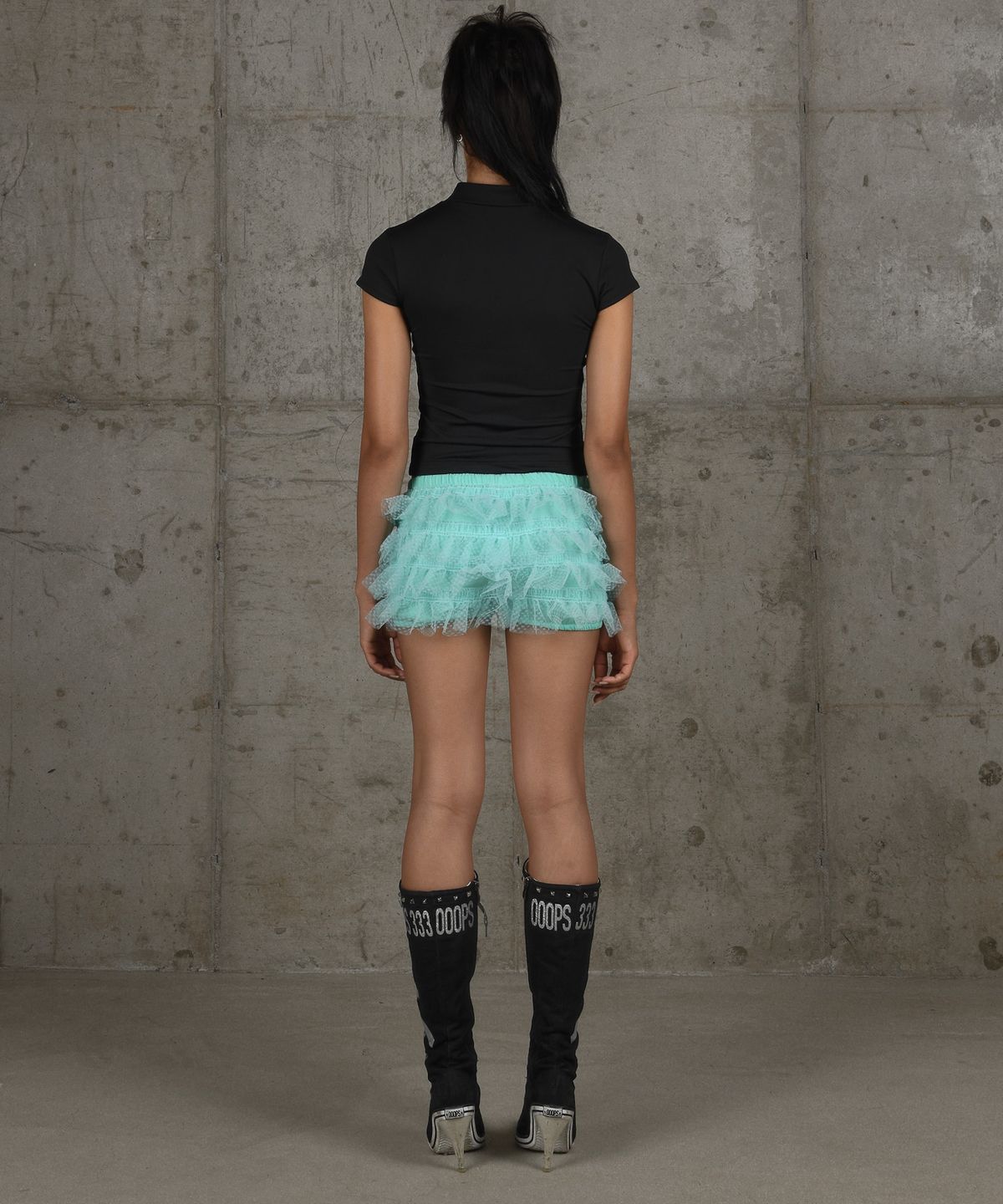 카이야(KAIYA) lily chouchou short pants 2 mint