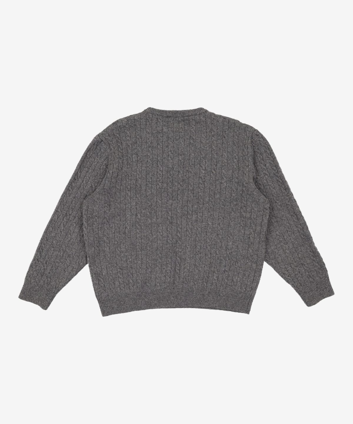 엠엠엘지(MMLG) [Mmlg] CABLE KNIT (CHARCOAL) XS