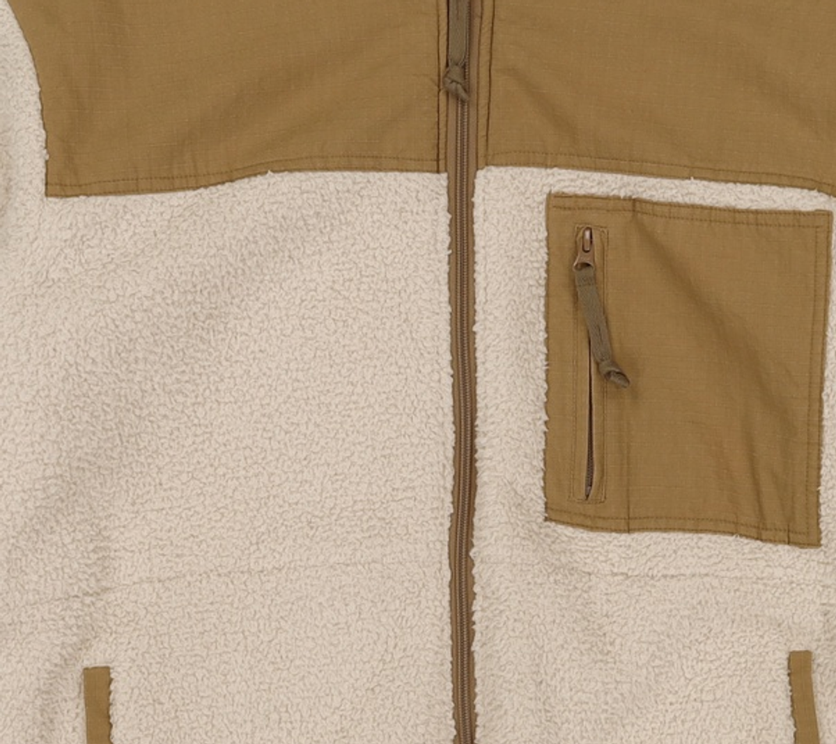 프리즘웍스(FRIZMWORKS) GRIZZLY WARM UP JACKET _ IVORY L