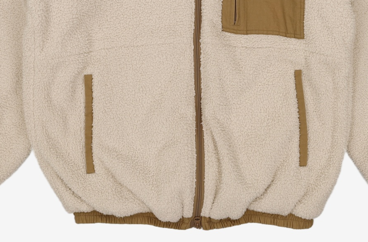 프리즘웍스(FRIZMWORKS) GRIZZLY WARM UP JACKET _ IVORY L