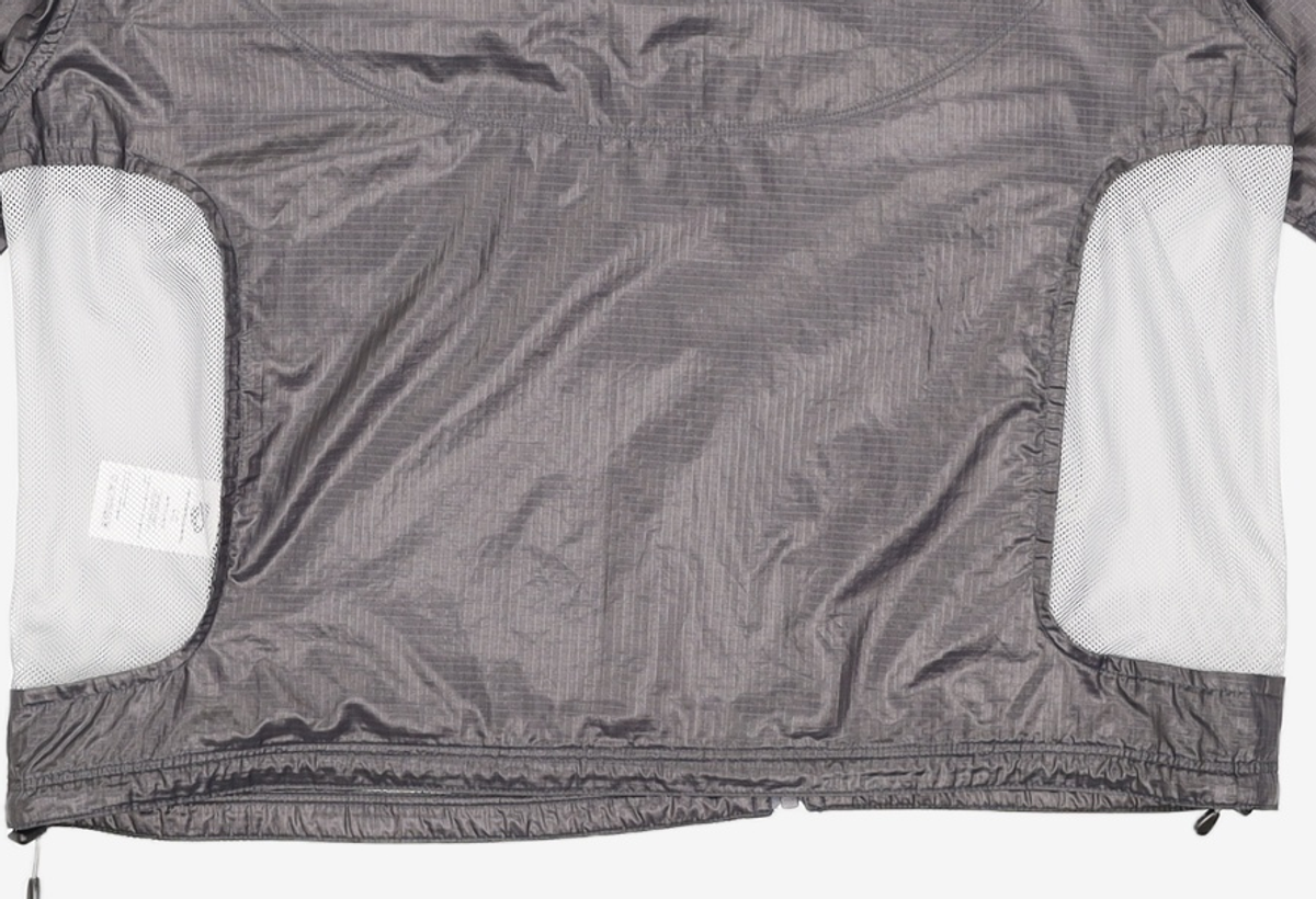 웰빙익스프레스(WELLBEING EXPRESS) Meshhole Nylon Zip Up Black S