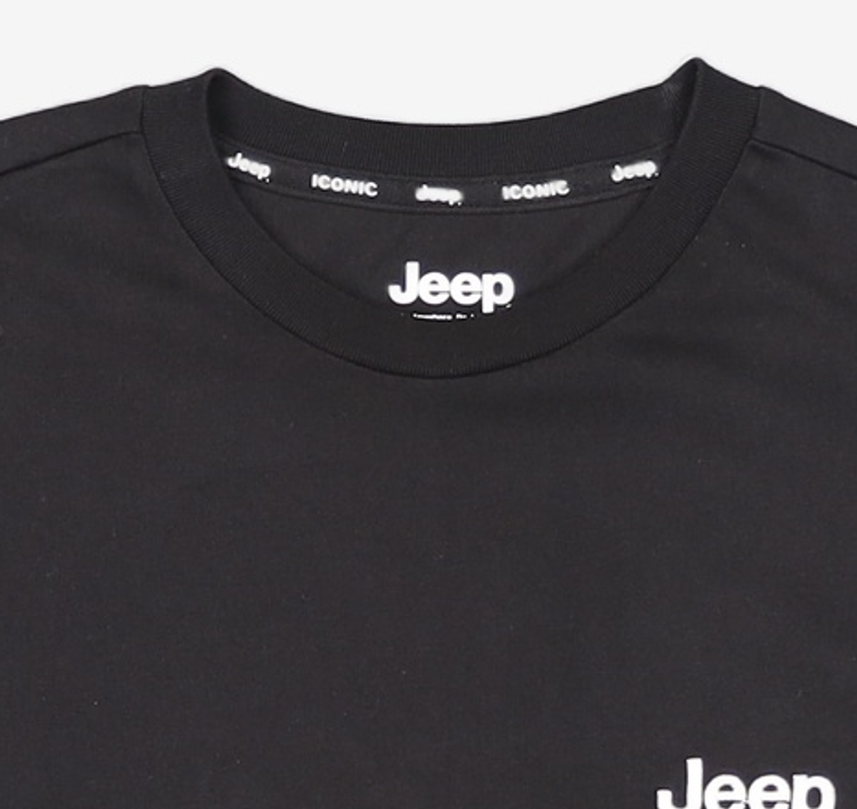 지프(JEEP) [230g] M-Logo 그래픽 반팔 티셔츠 (JQ5TSU174BK) S
