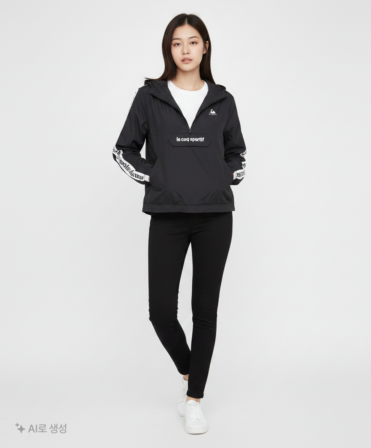 르꼬끄 스포르티브(LE COQ SPORTIF) 나일론/코치 재킷 XS