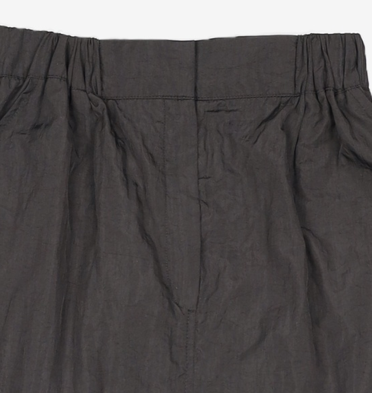 토피(TOFFEE) 크런치 이지 밴딩 스트링 스커트 (BLACK) M