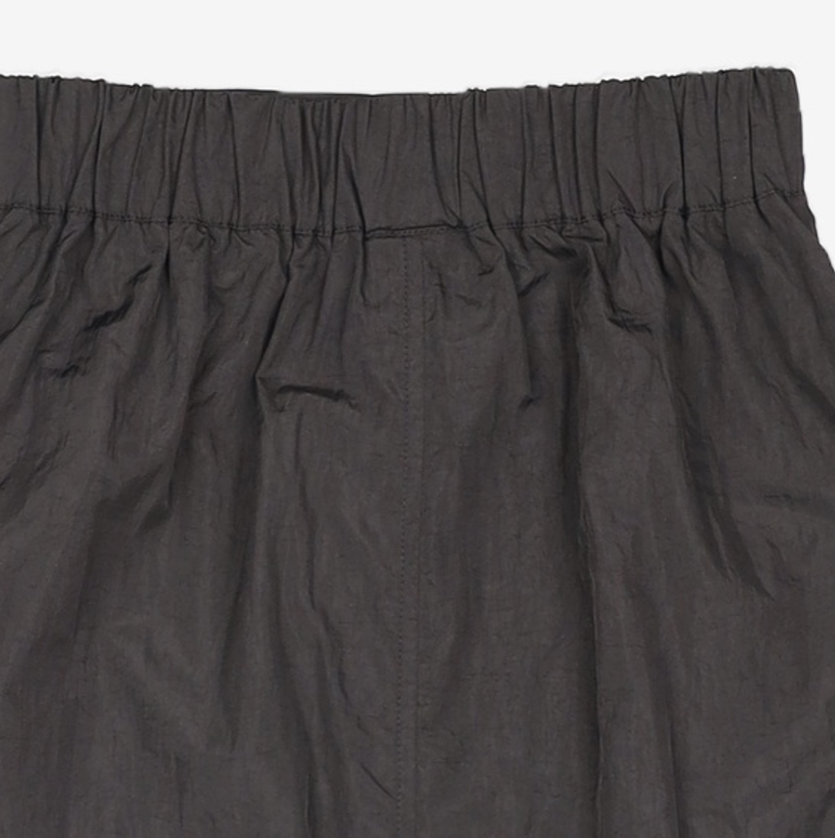 토피(TOFFEE) 크런치 이지 밴딩 스트링 스커트 (BLACK) M