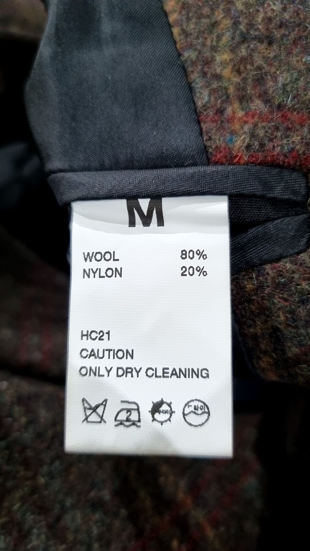 하우트옴므(HAUT HOMME) Cashmere hidden pocket coat [HC21] M