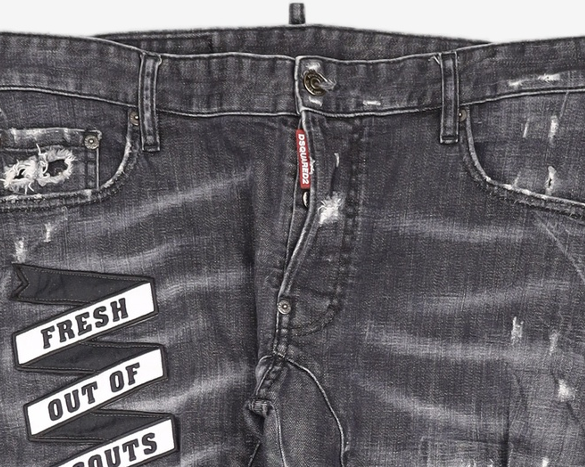 디스퀘어드2(DSQUARED2) 청/데님 팬츠 50