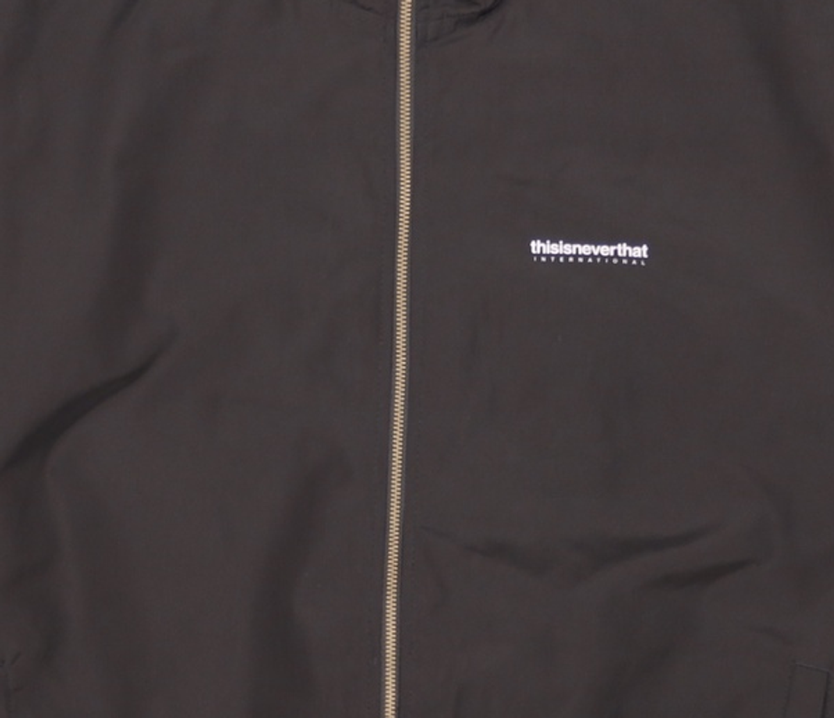 디스이즈네버댓(THISISNEVERTHAT) (SS22) INTL. Team Jacket Black L