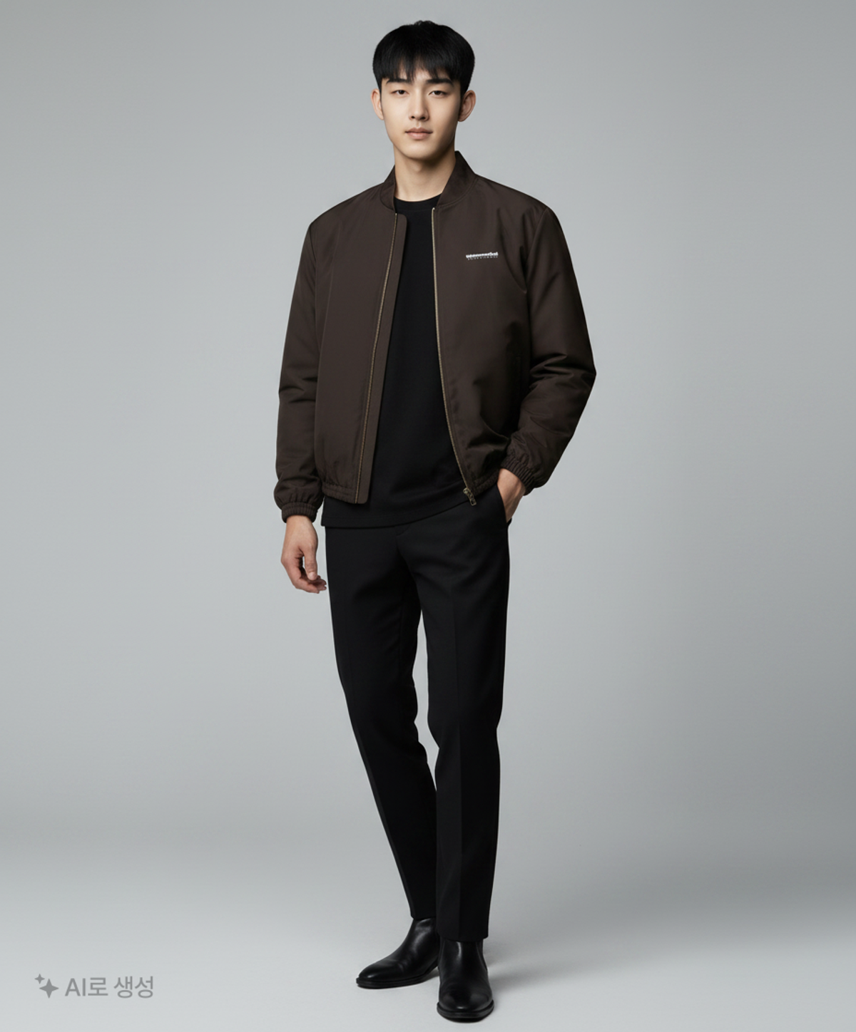 디스이즈네버댓(THISISNEVERTHAT) (SS22) INTL. Team Jacket Black L
