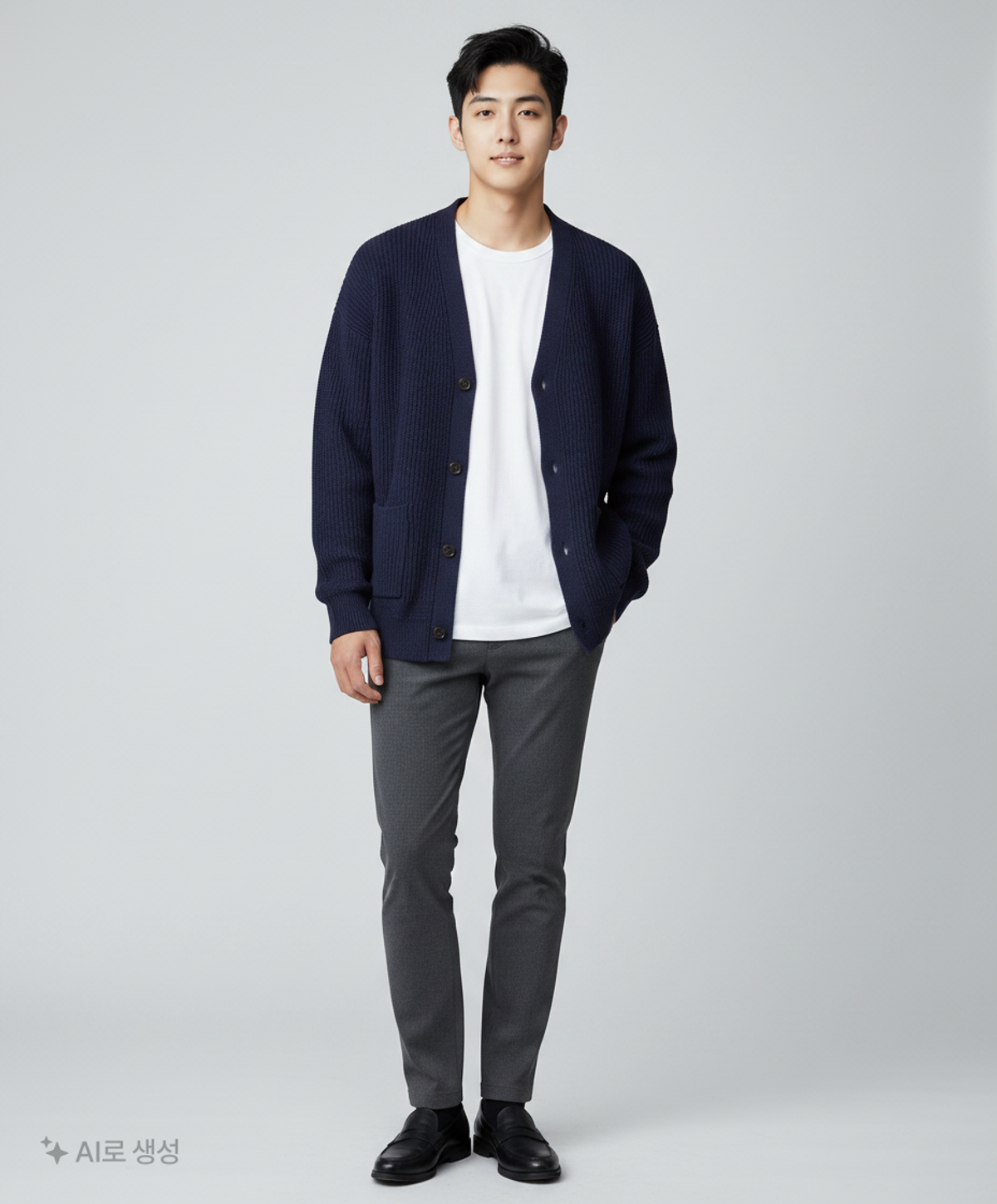 엑스컨테이너(EXCONTAINER) 카디건 M
