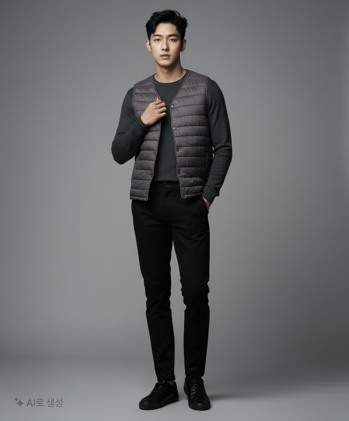 스파오(SPAO) 패딩 베스트 L