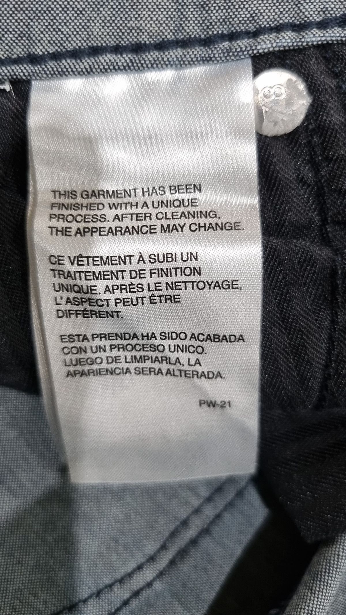 캘빈클라인 진(CALVIN KLEIN JEANS) 청/데님 팬츠 S