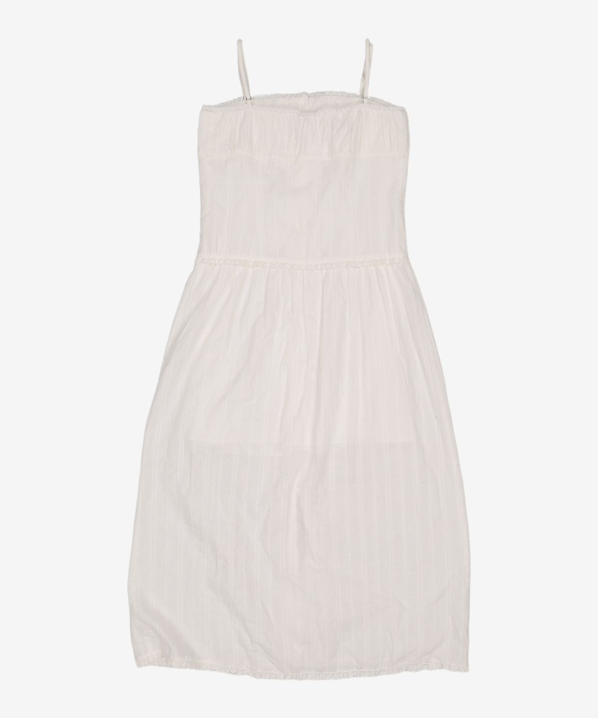 기준(KIJUN) Button Up Lace Dress Off-White S