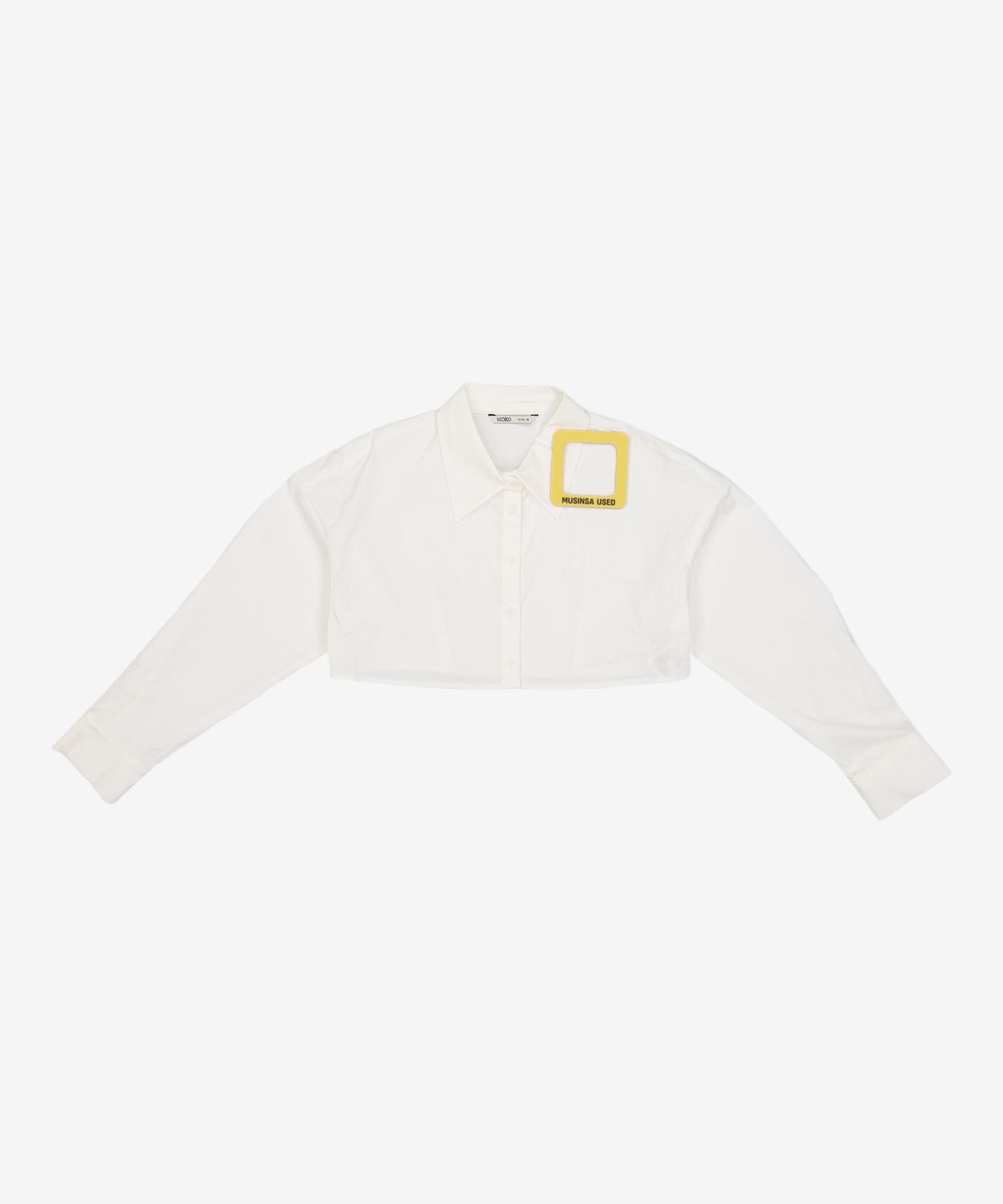 미쏘(MIXXO) 초크롭 셔츠_MIWYWE302G M