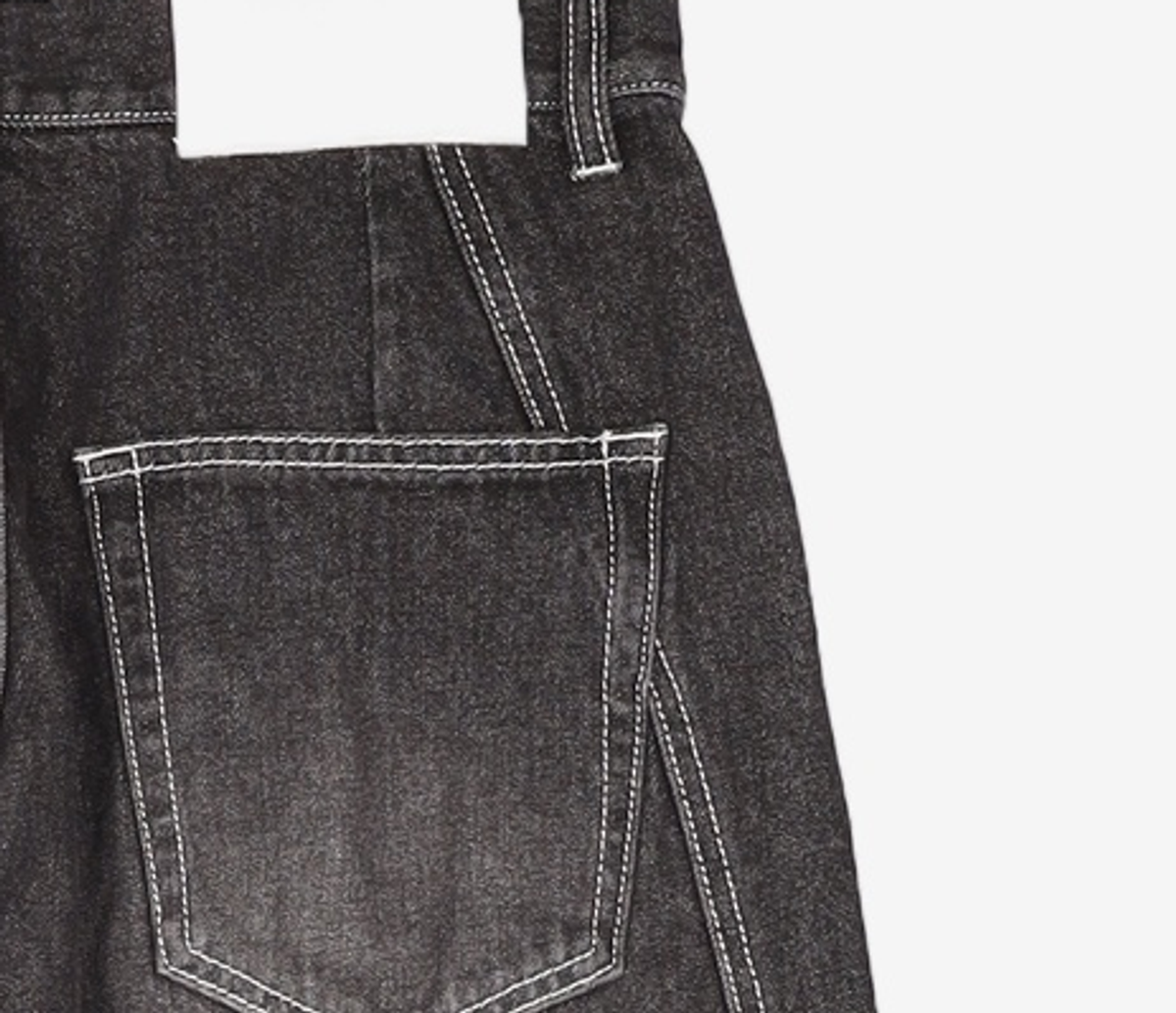 데케트(DECET) Curved Wide Jeans DCPT033Black 28