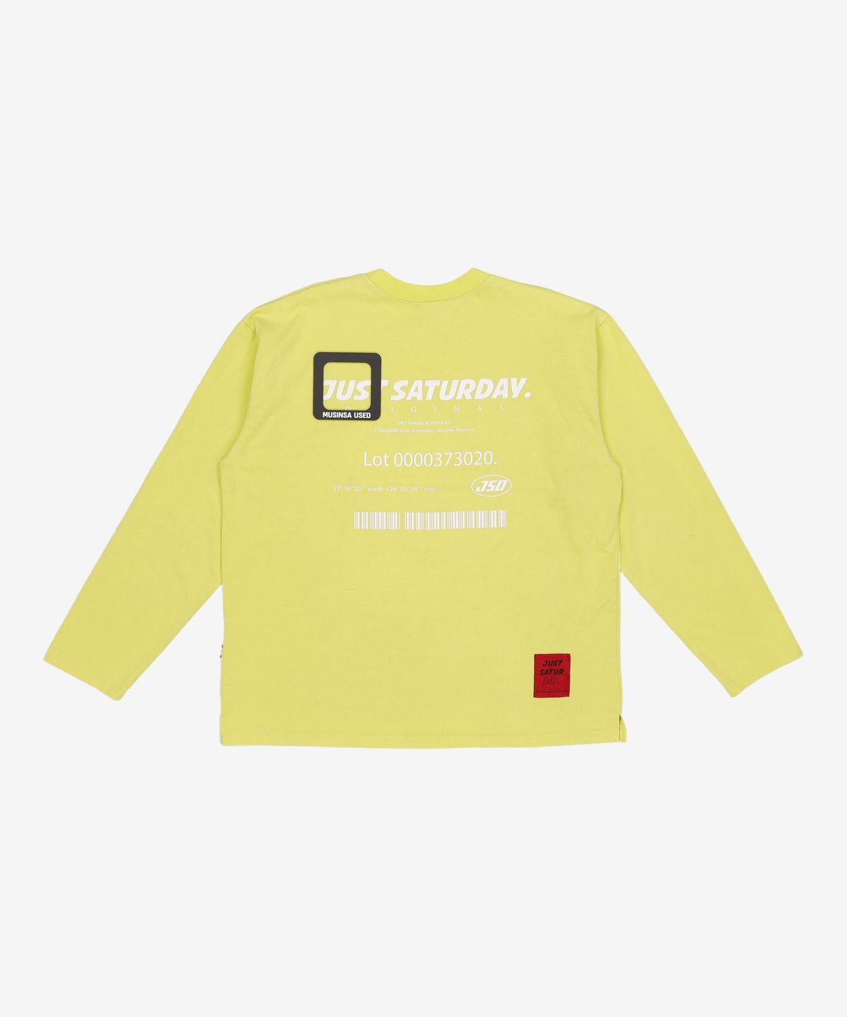 저스트세러데이(JUST SATURDAY) 긴소매 티셔츠 FREE