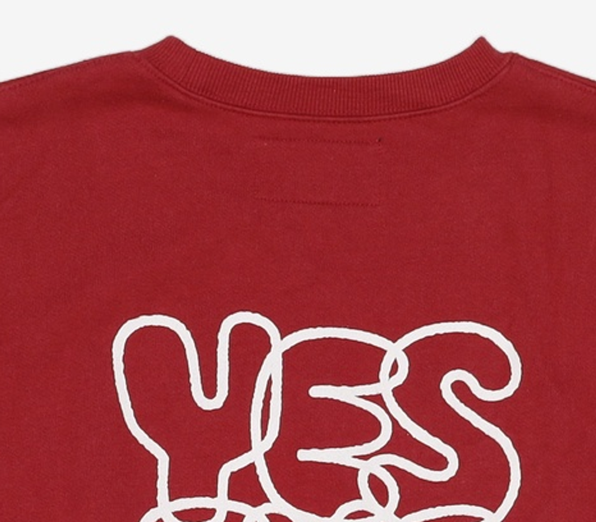 예스아이씨(YESEYESEE) C-Logo Sweatshirt Brick Red L