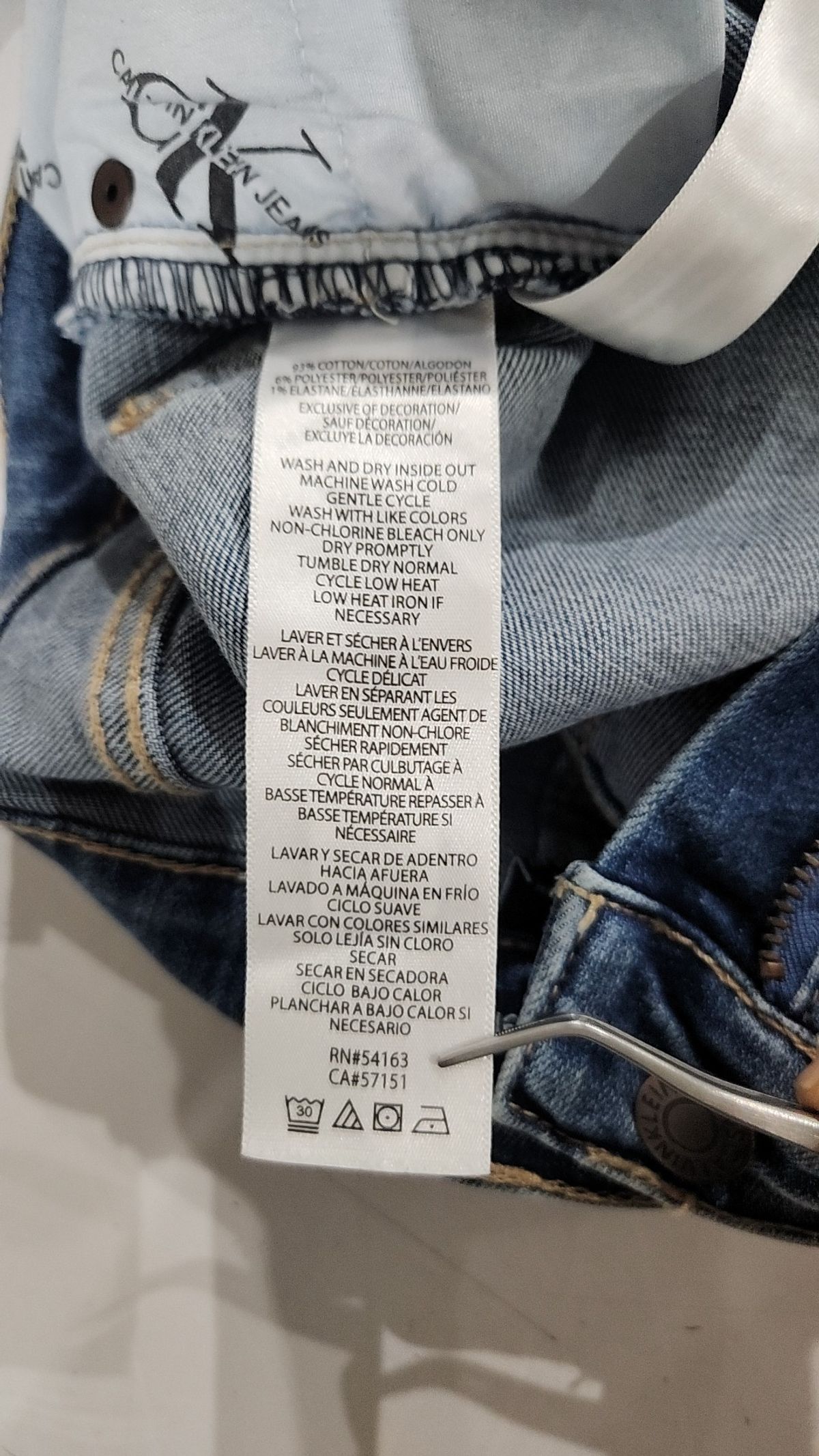 캘빈클라인 진(CALVIN KLEIN JEANS) 청/데님 팬츠 26
