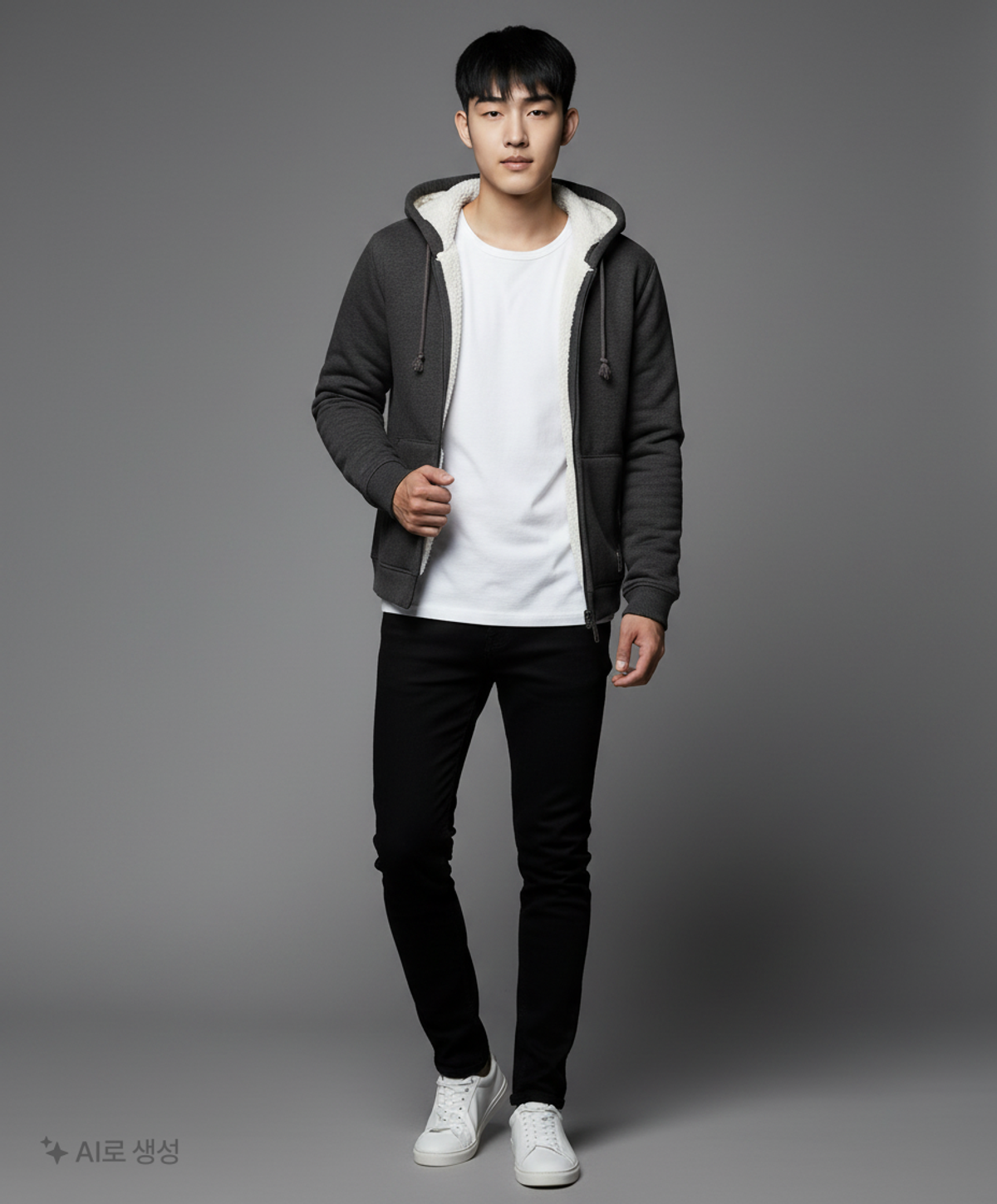 폴햄(POLHAM) 후드 집업 95