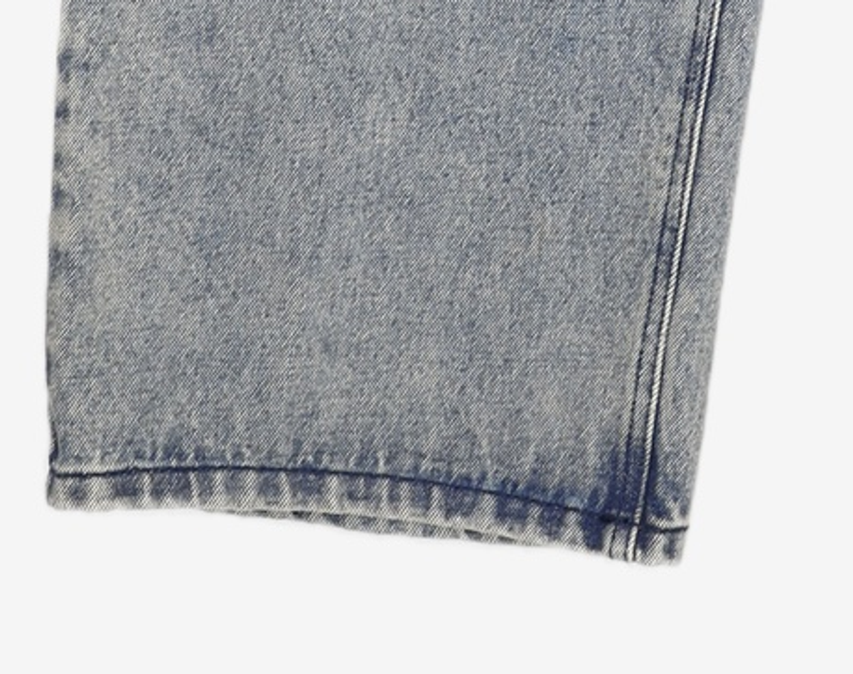 데케트(DECET) Mid Rise Wide Jeans DCPT027CRBlue2 32