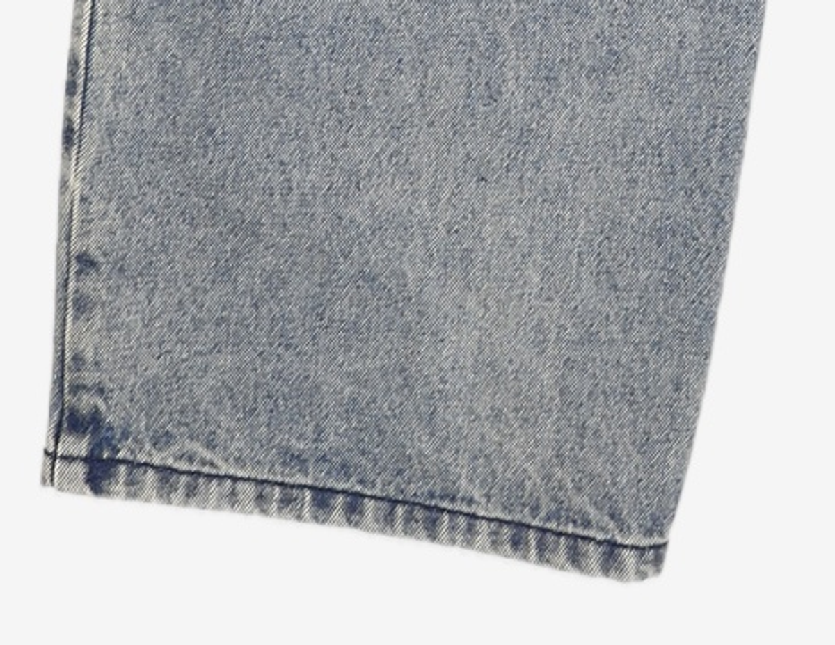 데케트(DECET) Mid Rise Wide Jeans DCPT027CRBlue2 32