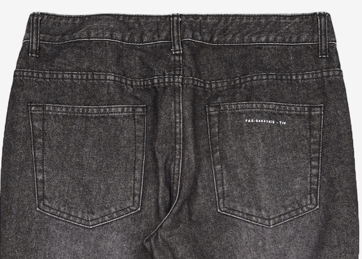 페이탈리즘(FATALISM) EVENT #0215 Melt black straight fit 48