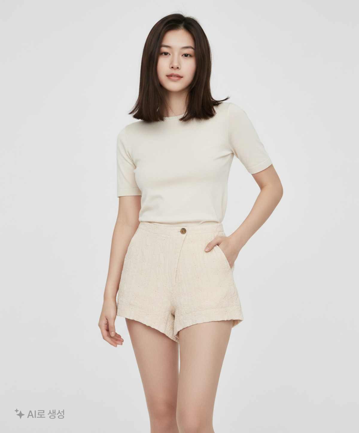 제이청(J.CHUNG) Gureum Lace Pants_Ivory S