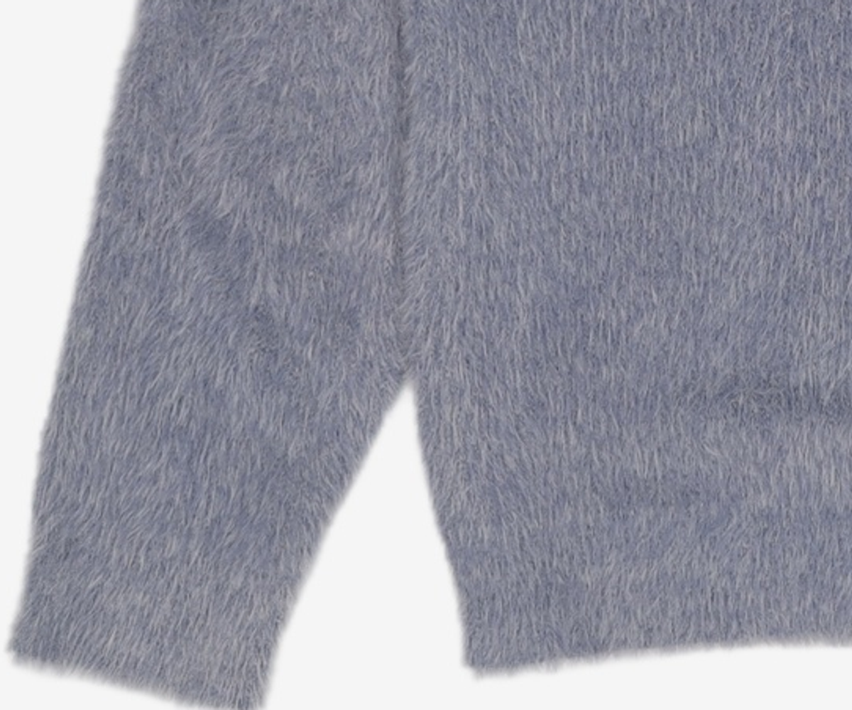 노매뉴얼(NOMANUAL) (시그니처종료)CROPPED HAIRY KNIT - 5 COLOR M