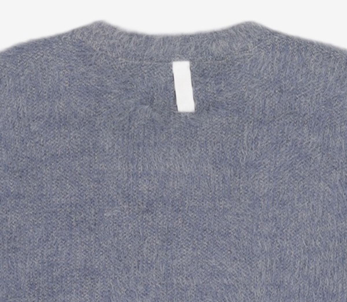 노매뉴얼(NOMANUAL) (시그니처종료)CROPPED HAIRY KNIT - 5 COLOR M