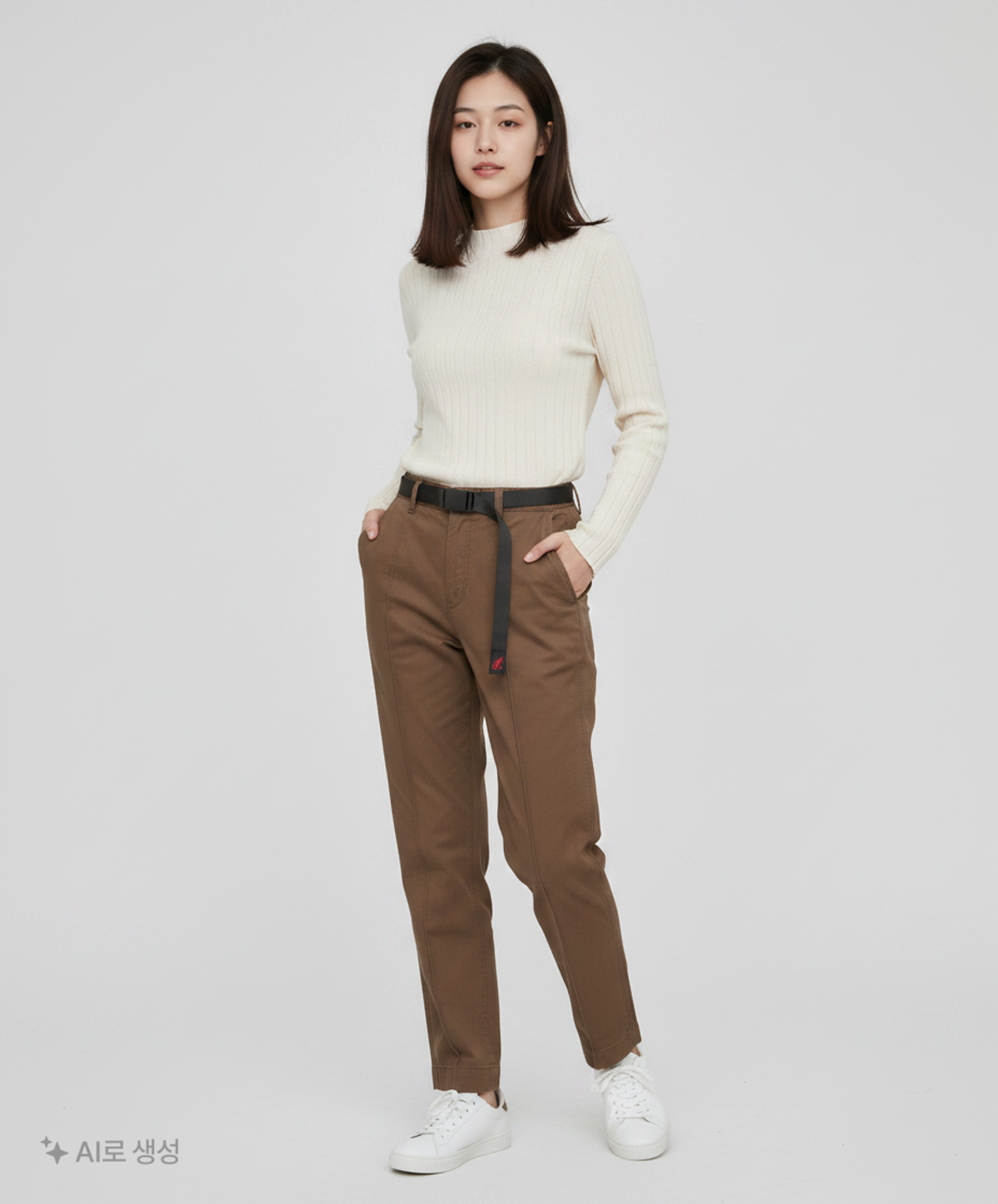그라미치(GRAMICCI) 우먼스 핀턱팬츠 Heather Charcoal S