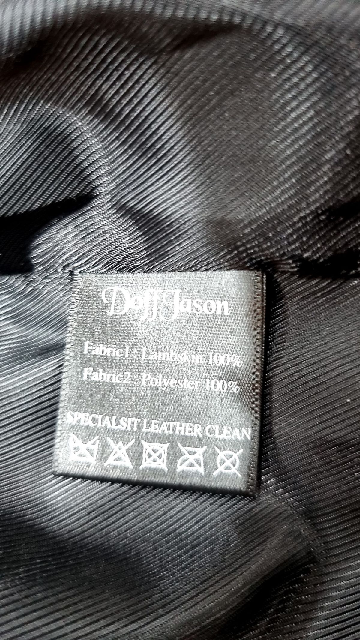 도프제이슨(DOFFJASON) 레더/라이더스 재킷 XL