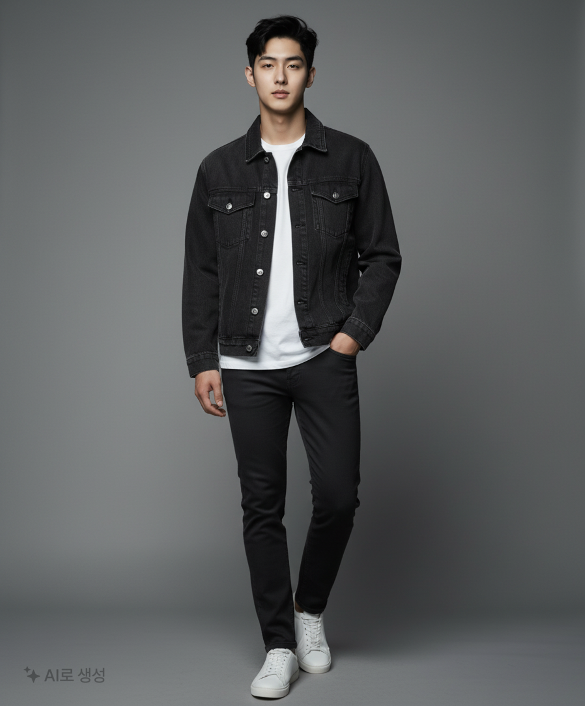 디바이디드에이치앤엠(DIVIDED H&M) 데님/트러커 재킷 XS