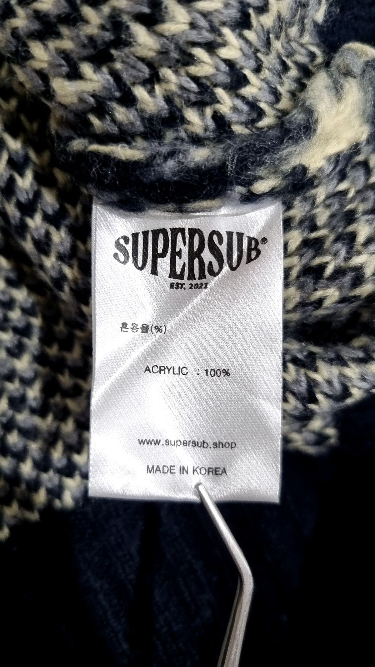 슈퍼서브(SUPERSUB) 니트/스웨터 3