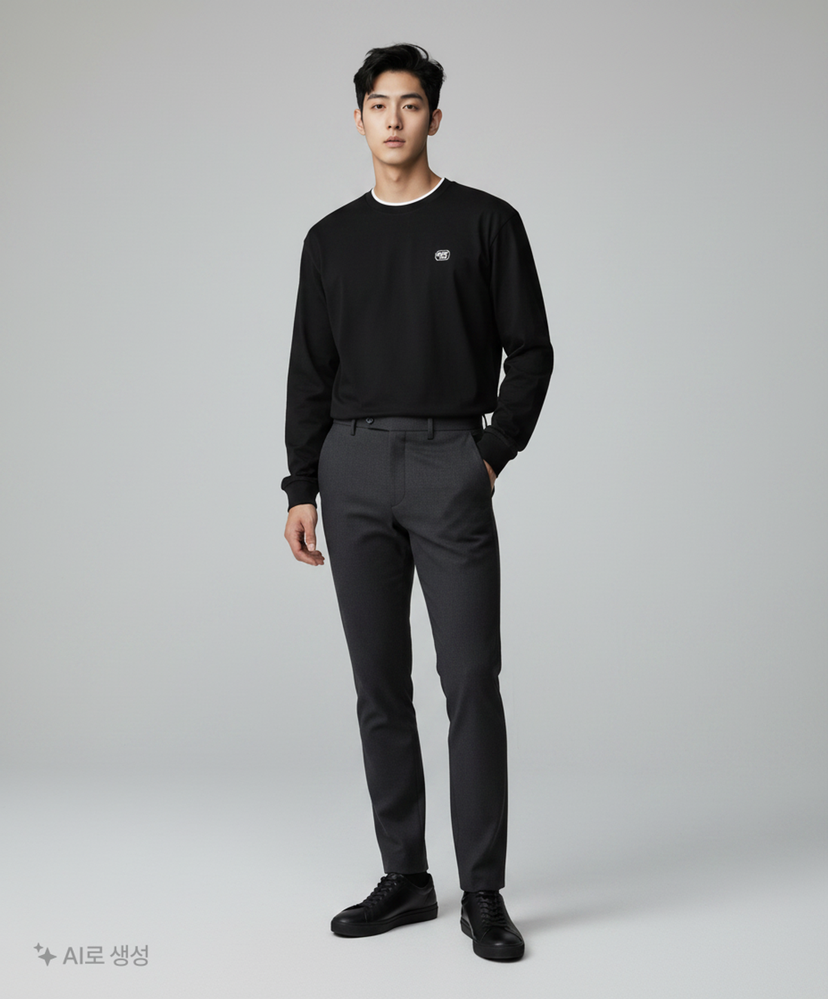 앨빈클로(ALVINCLO) 긴소매 티셔츠 M