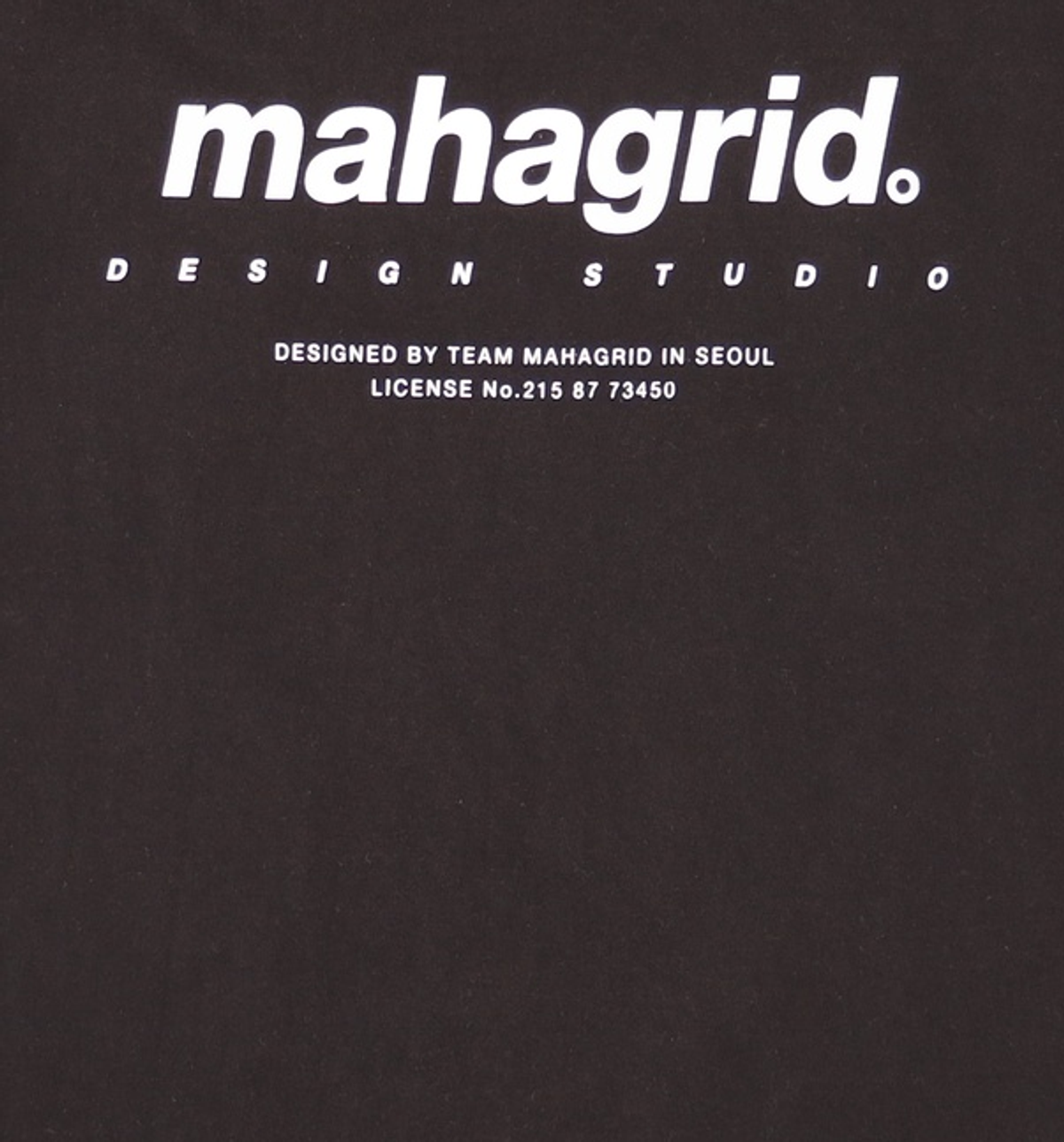 마하그리드(MAHAGRID) 반소매 티셔츠 M