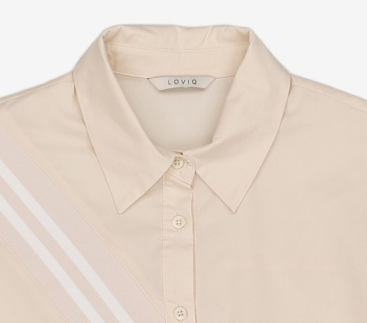 로비크(LOVIQ) Gallery Blouse(PALE BEIGE) FREE