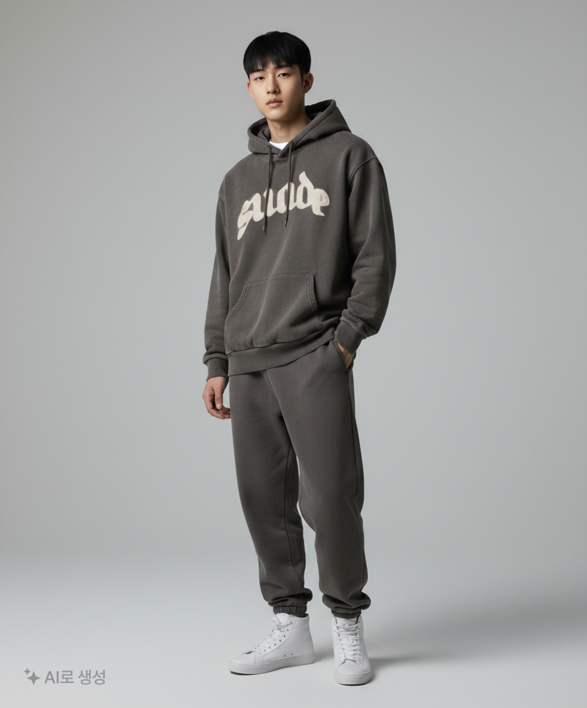 스웨이드(SUADE) 후드 티셔츠 M