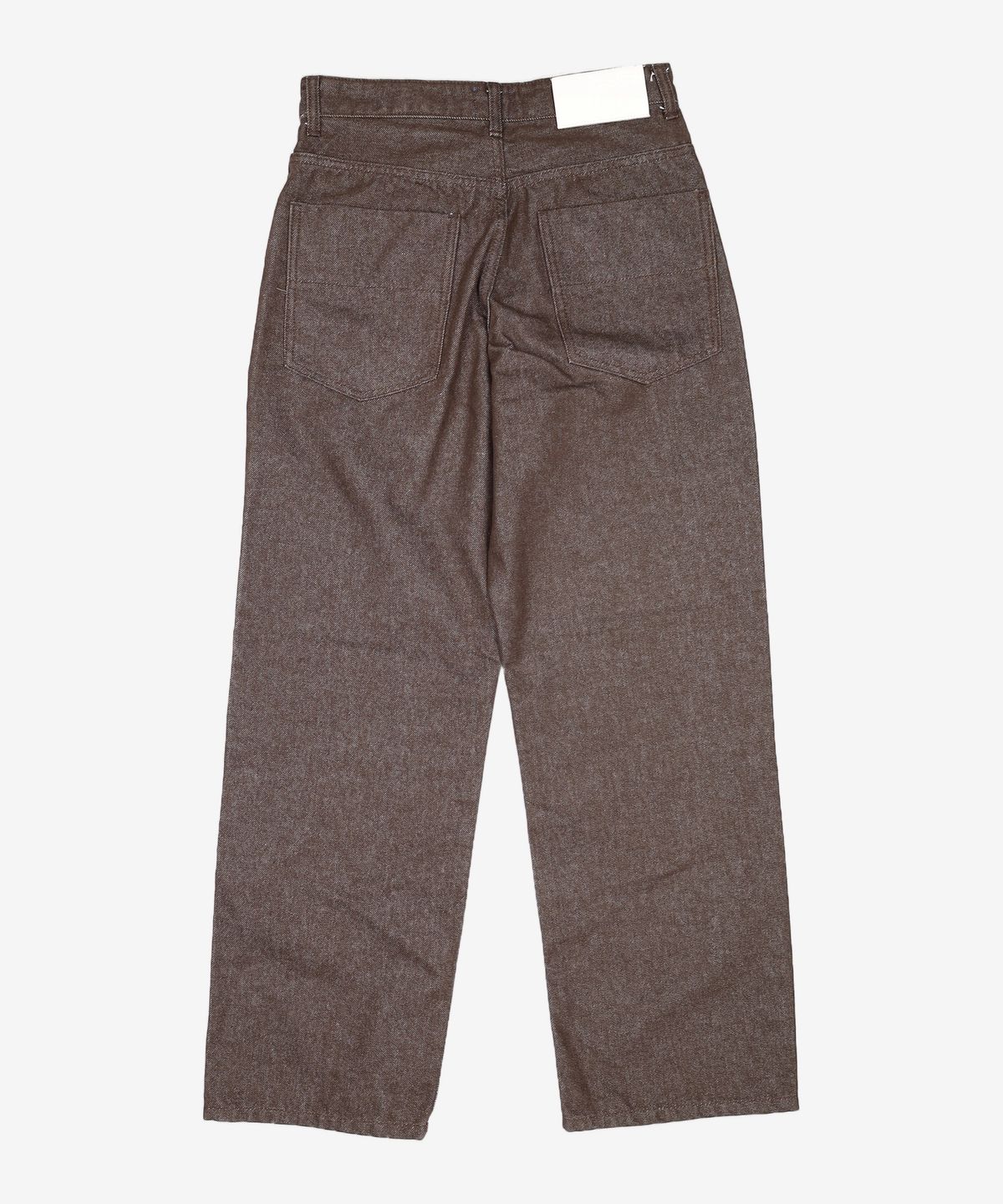 데케트(DECET) Mid Rise Wide Jeans DCPT027CPBrown 26