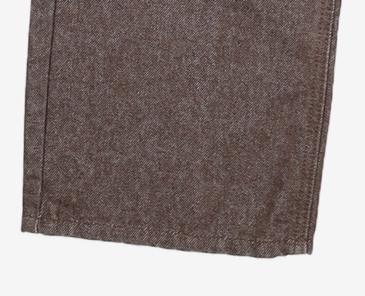 데케트(DECET) Mid Rise Wide Jeans DCPT027CPBrown 26