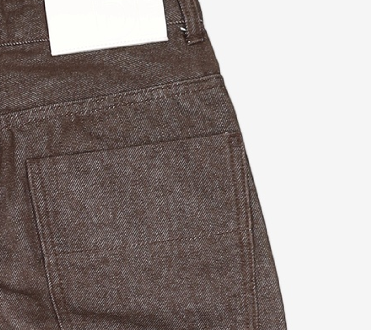 데케트(DECET) Mid Rise Wide Jeans DCPT027CPBrown 26